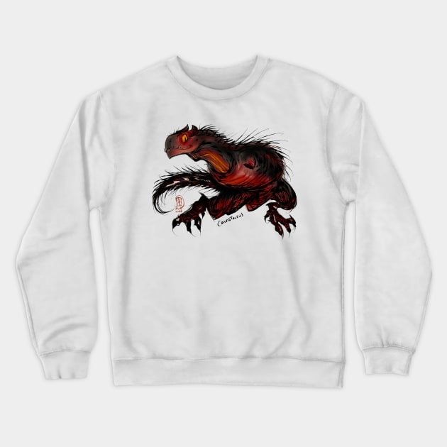 Carnotaurus Crewneck Sweatshirt by scumsuck